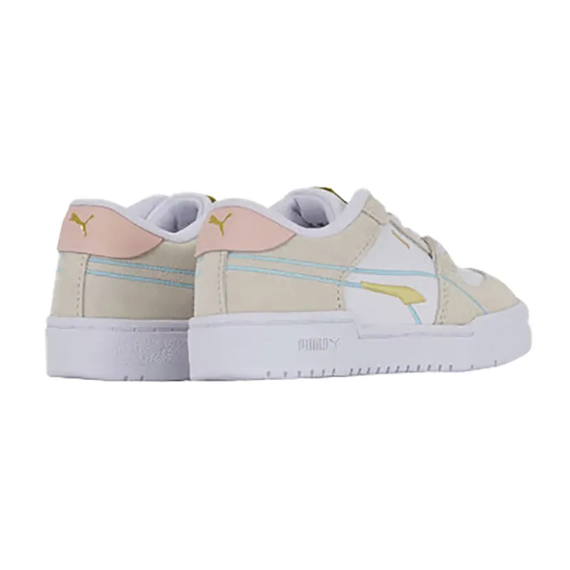Baskets Bébé Tweak Puma - Blanc/Jaune/Bleu-3