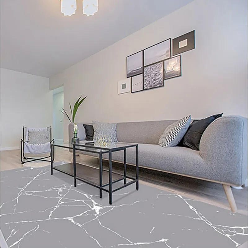 Tapis Marbre Gris-0