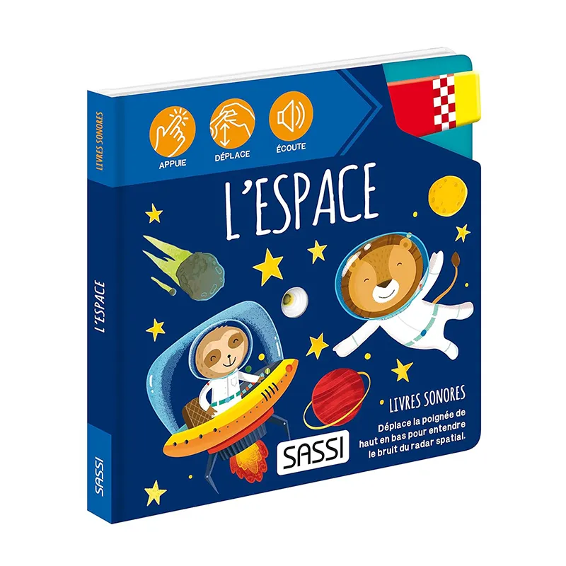 Livre sonore L'espace - 12m+-0