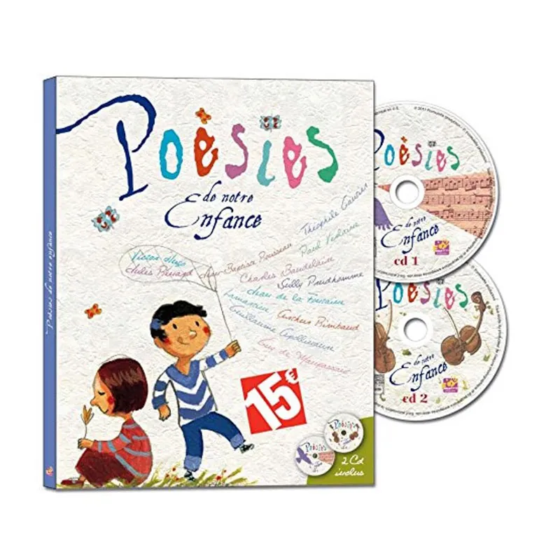 Poésies de notre Enfance (avec 2CD audio) - 3+-0