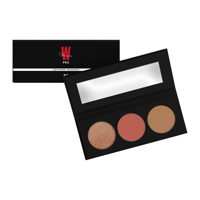 Palette trio teint Miss W 17 Pierre de Soleil - 3x3g-0