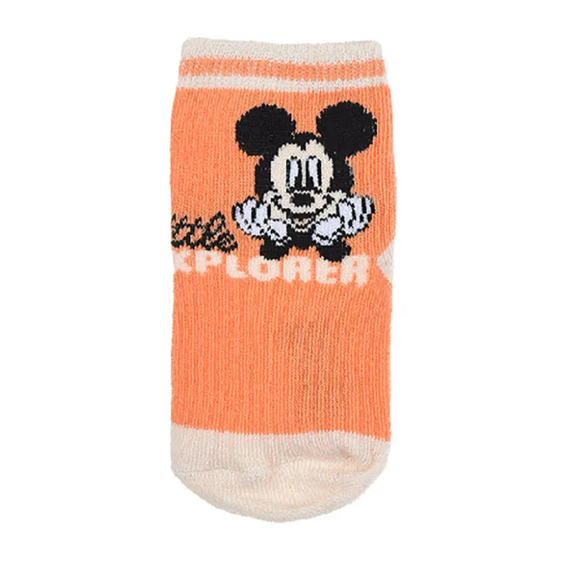 3 Paires de Chaussettes Mickey - Bleu/Orange-1