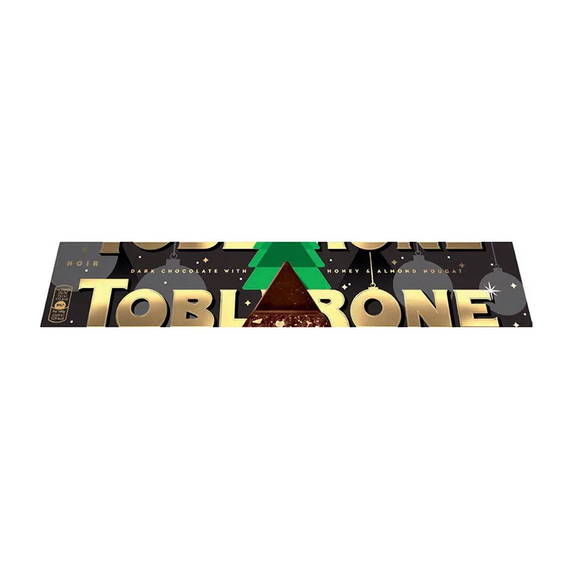Toblerone chocolat noir Noël - 360g-0