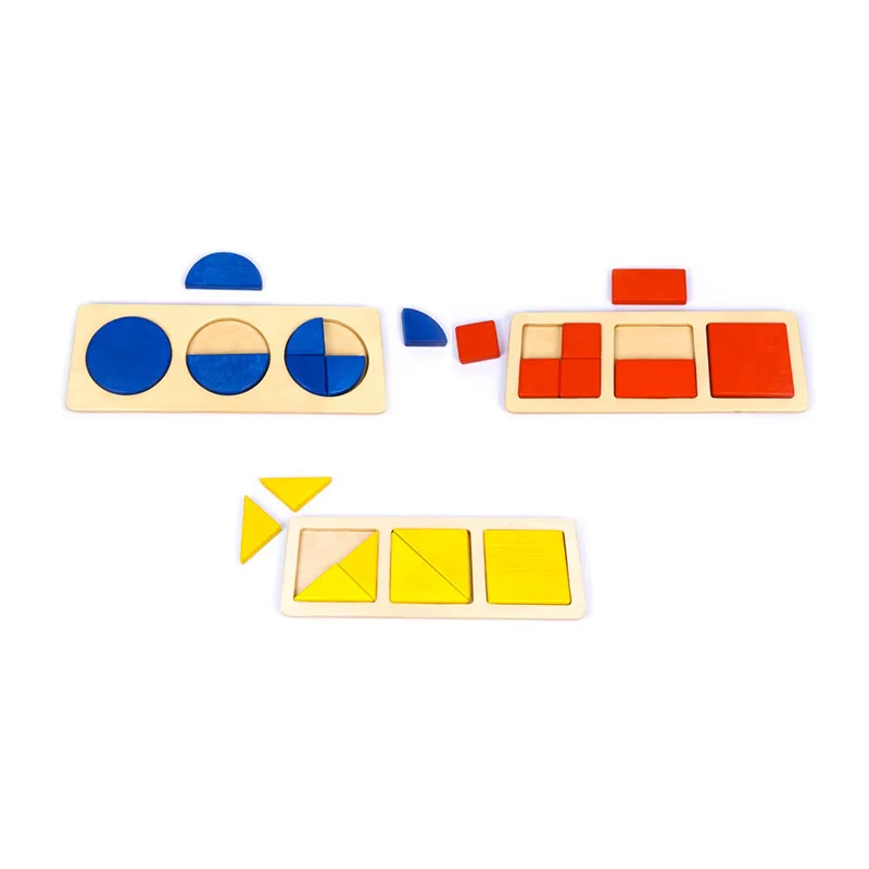 3 Jeux d'encastrement à formes - 12m+-0