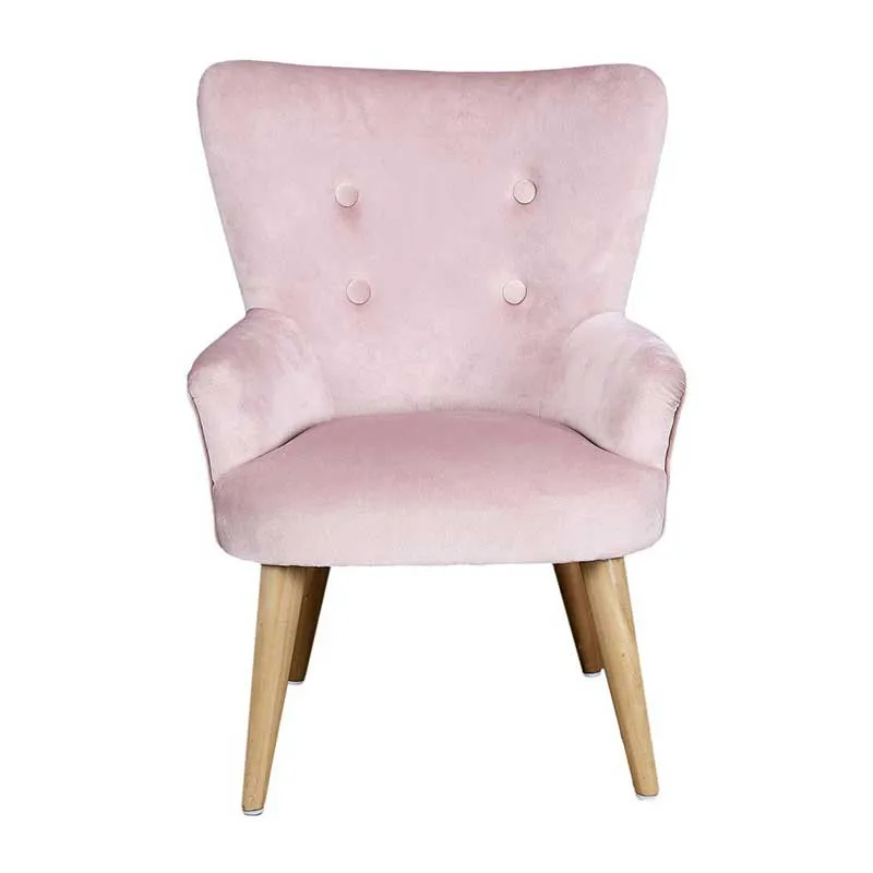 Fauteuil Helsinki enfant Rose - 46x40,5x63cm-2
