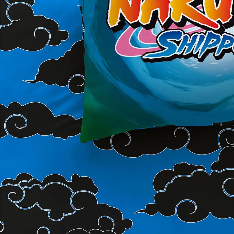 Parure 2pcs Naruto Black Clouds - 140x200cm-2