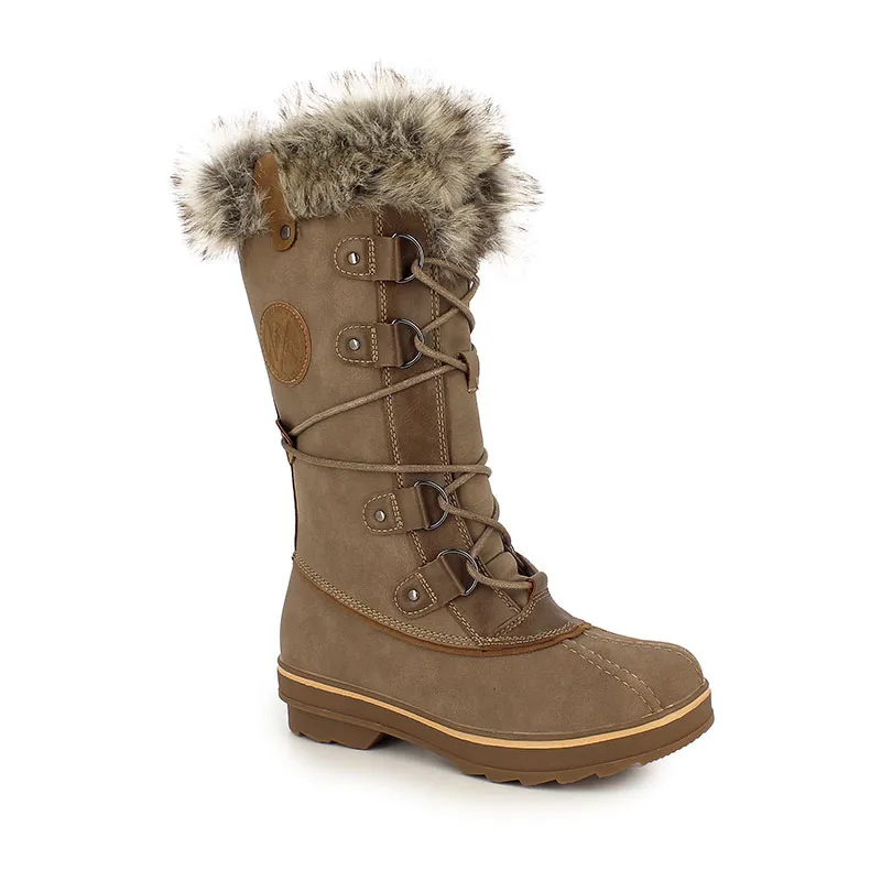 Bottes de neige Manon Femme - Sable-0