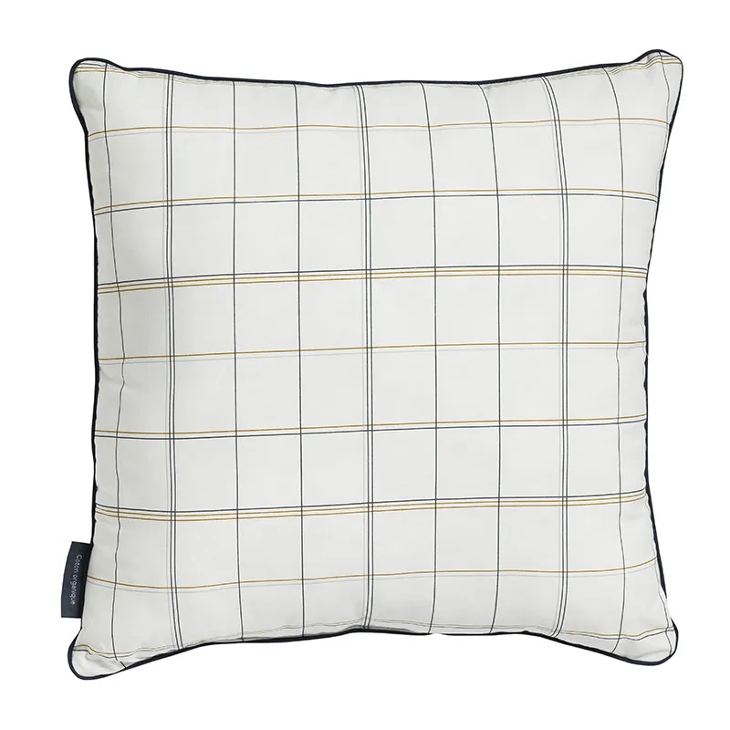 Coussin Coton BIO Saint-Honoré & Belleville Gris - 40x40cm-1