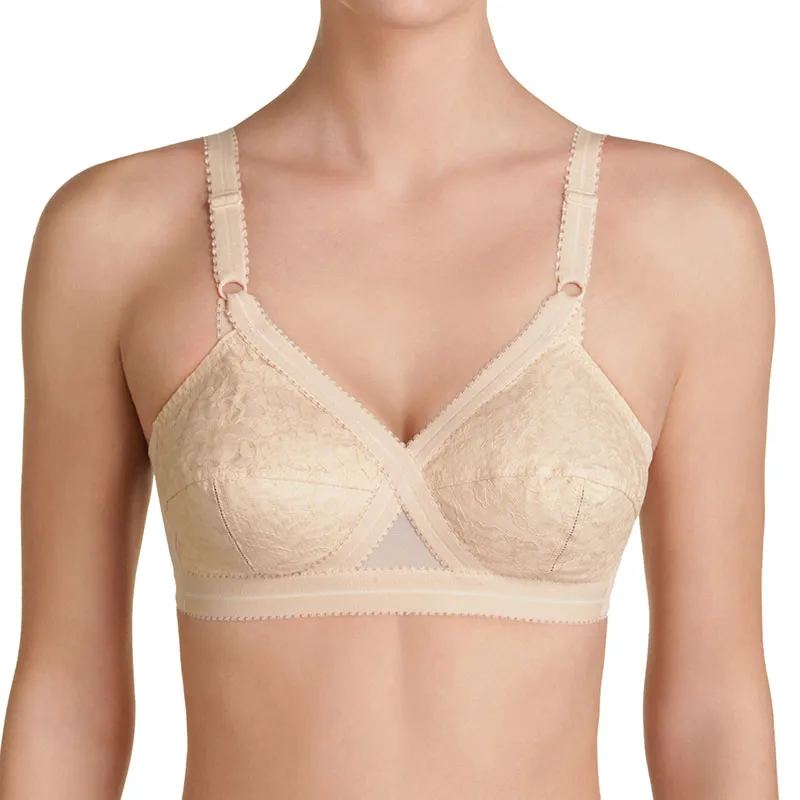 Soutien-gorge sans armature Coeur croisé classique - Beige - PLAYTEX-0
