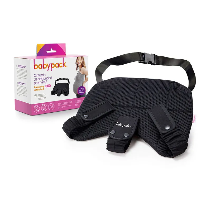 Ceinture de sécurité pour femme enceinte - Noir-1