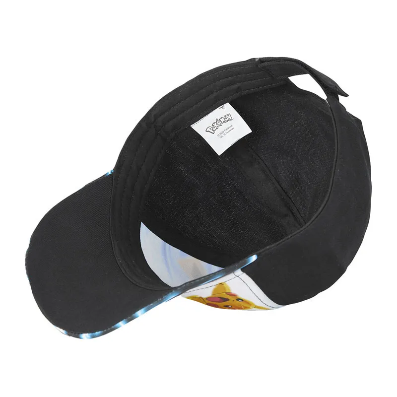 Casquette Enfant Pokémon - Noir/Bleu/Jaune-3