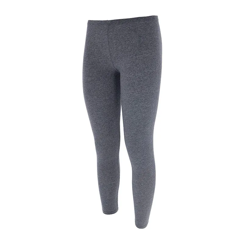 Legging Femme Coton Biélastique - Gris chiné-1
