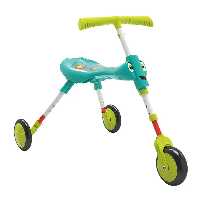Tricycle Scuttlebug Luciole Jaune/Vert - 12m+-9