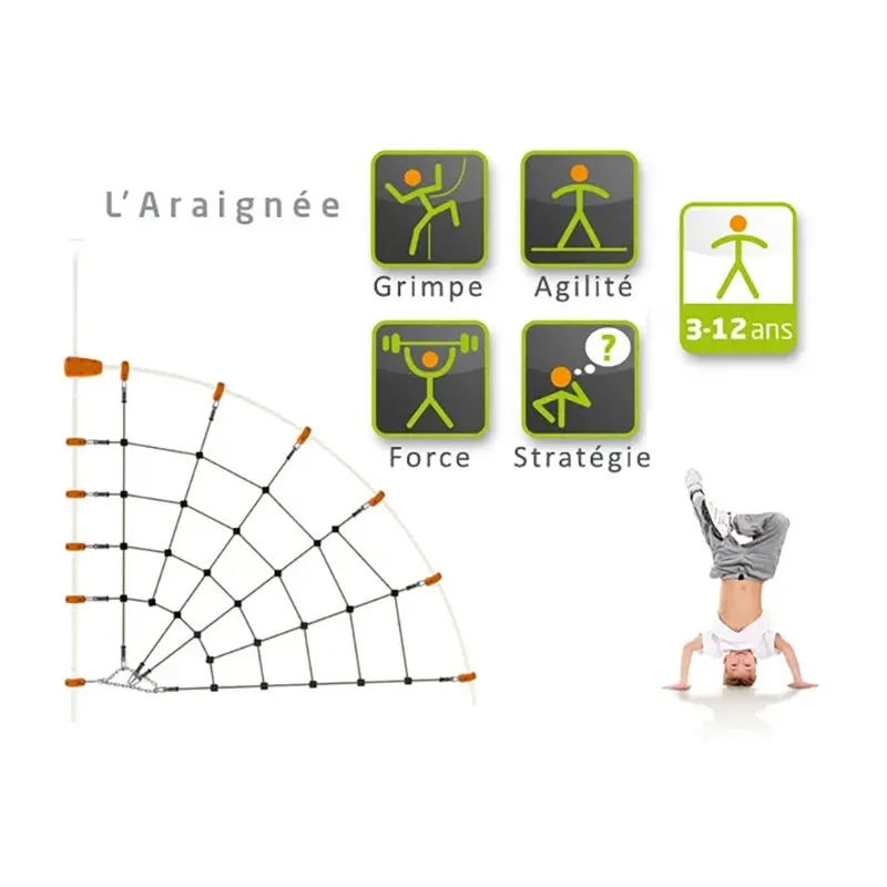 Structure de jeux Evo 6 Agrès - 3+-10