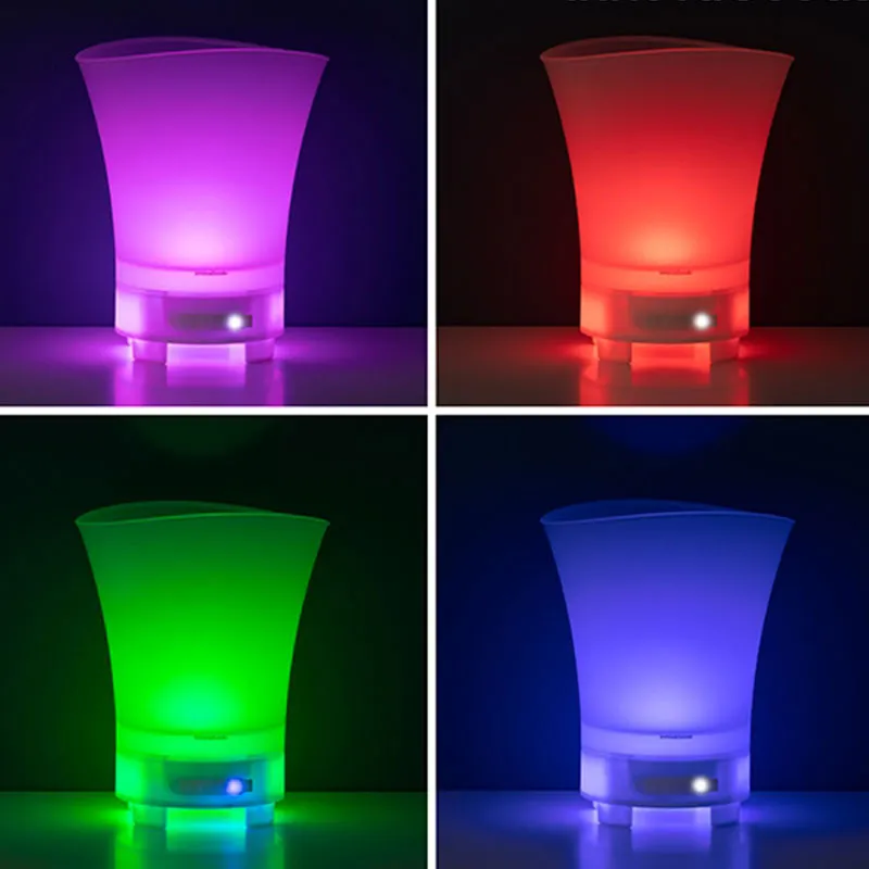 Bac à glaçons LED avec haut-parleur - 29x33,5cm-9
