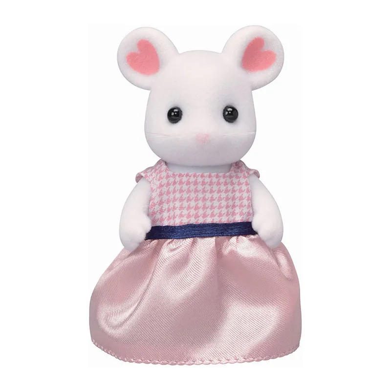 Famille souris marshmallow - 4pcs-4
