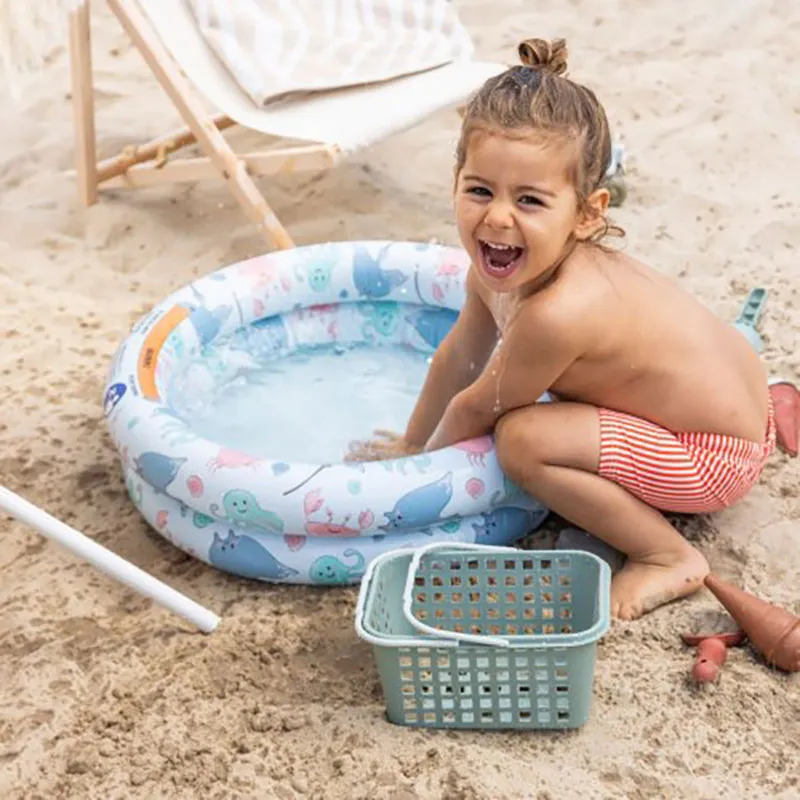 Piscine gonflable Bébé Animaux de la mer Ø60cm - 0m+-5