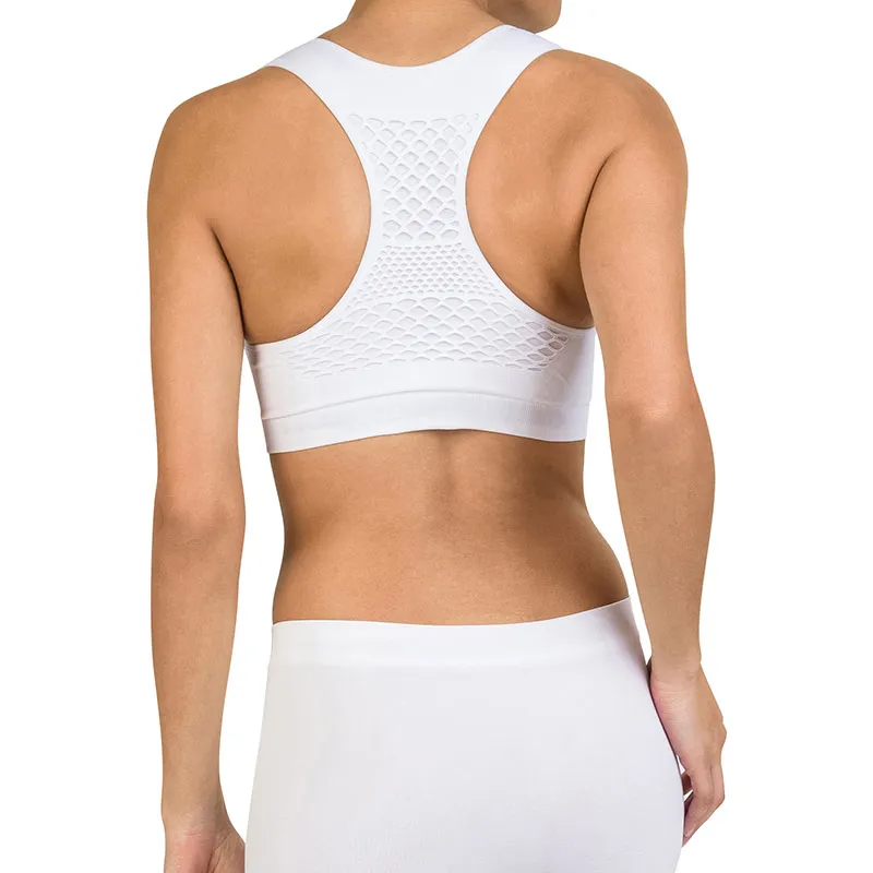 Brassière raffermissante + legging Minceur - Blanc-2
