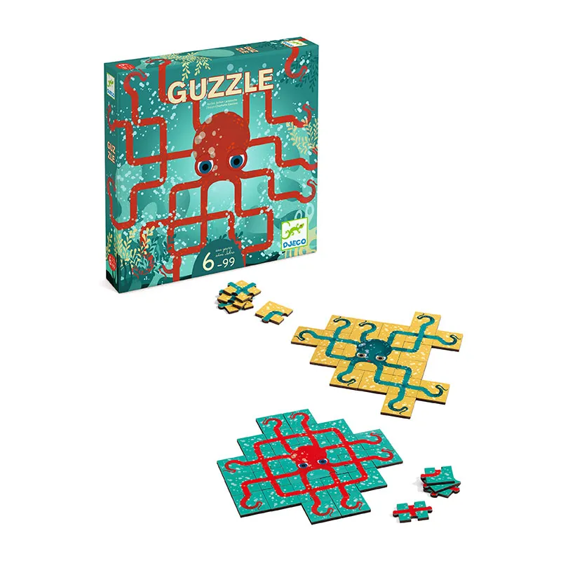 Jeu de bataille de puzzles Guzzle - 6+-0