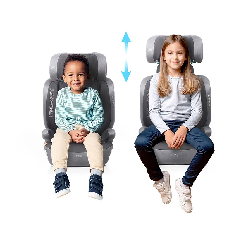 Siège-auto Dantia i-Fix i-Size/Isofix 100-150cm - Moon Grey-9