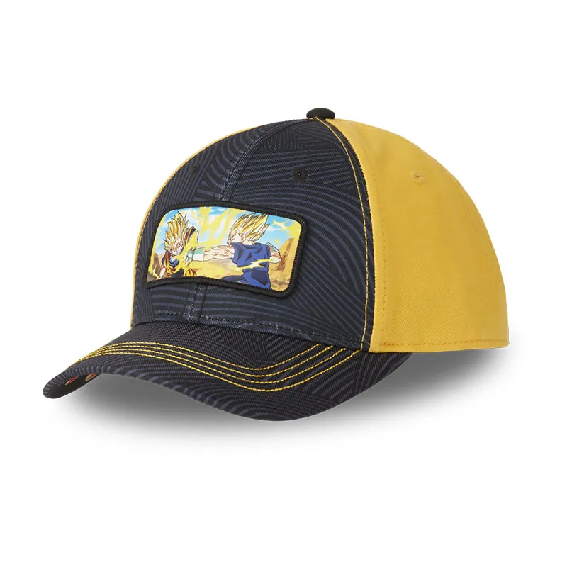 Casquette baseball Dragon Ball Z Vegeto - Noir/Orange-1
