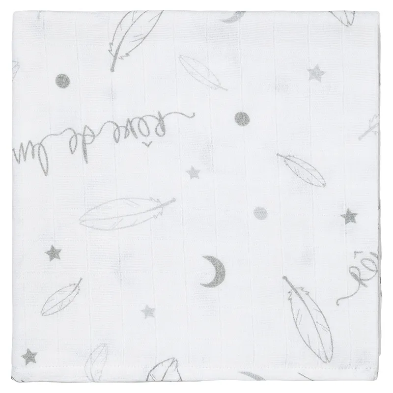 Lange Coton imprimé Attrape-Rêves - 100x100cm-1