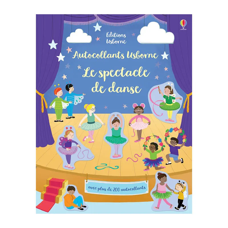Autocollants Usborne Le spectacle de danse - 3+-0