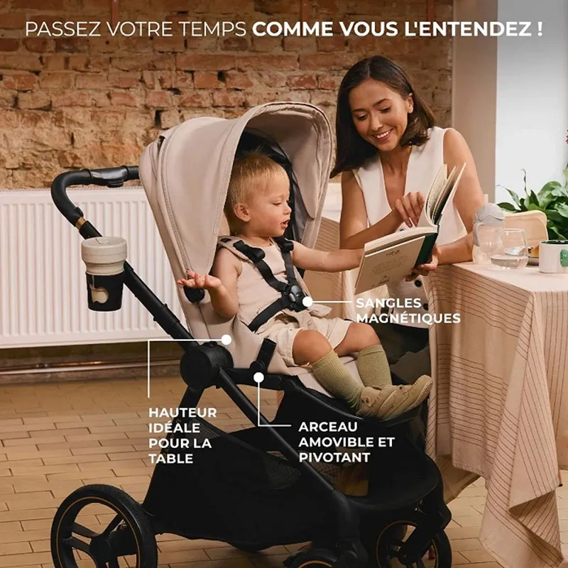 Poussette Compacte 2en1 Nea 2 Gris foncé - 0m+-12