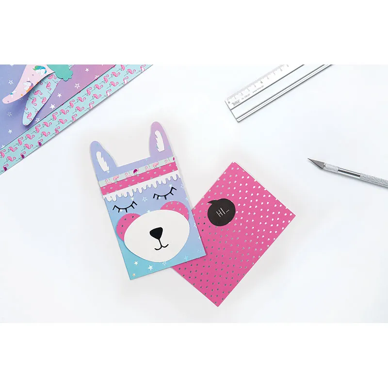 Bloc papier de couleur A4 12 feuilles Hotfoil II-4