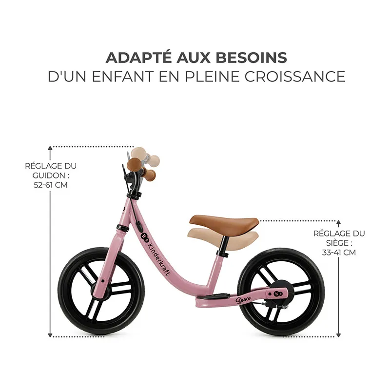 Draisienne Space Rose - 36m+-2