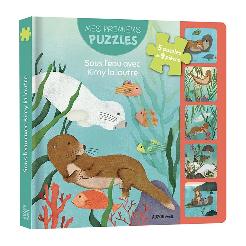 Mes premiers puzzle Sous l'eau avec Kimy - 36m+-0