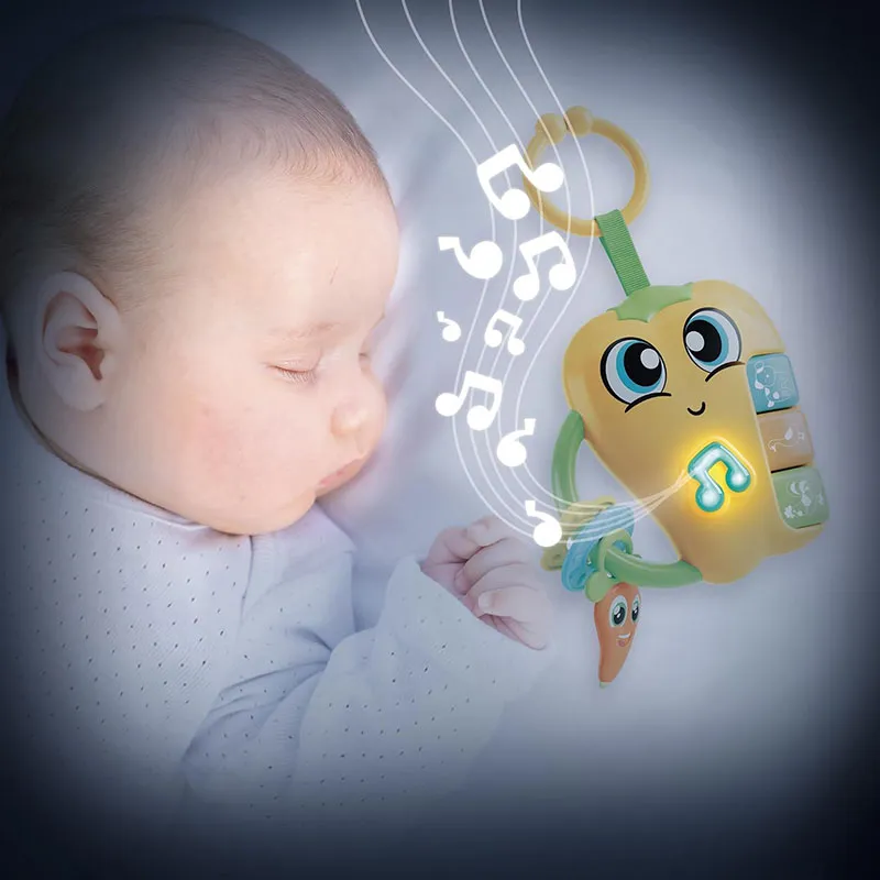 Hochet électronique Carotina Baby Poivron- 3m+-2