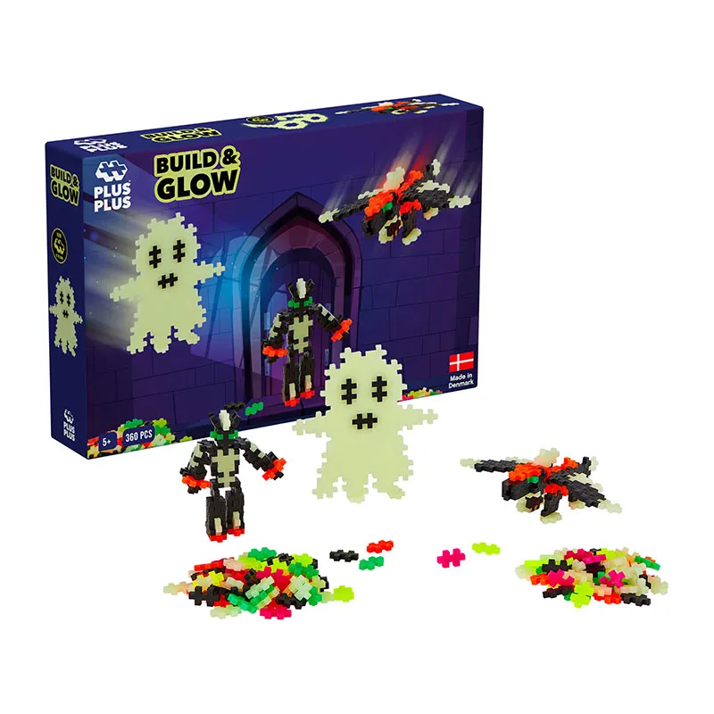 Box Build&Glow Phosphorescent 360pcs - 5+-0