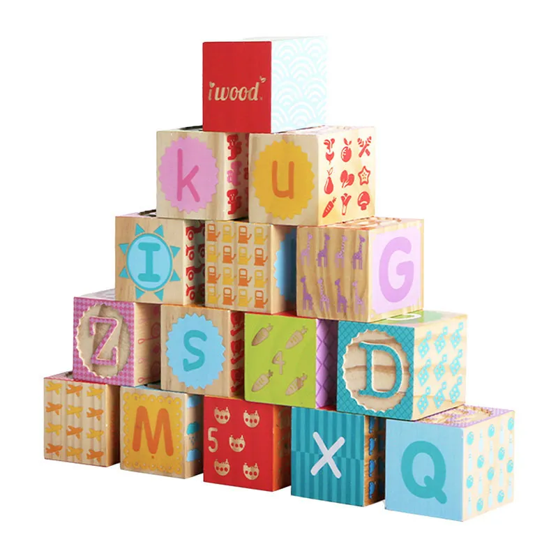 Cubes à empiler ABC & Formes - 12m+-1