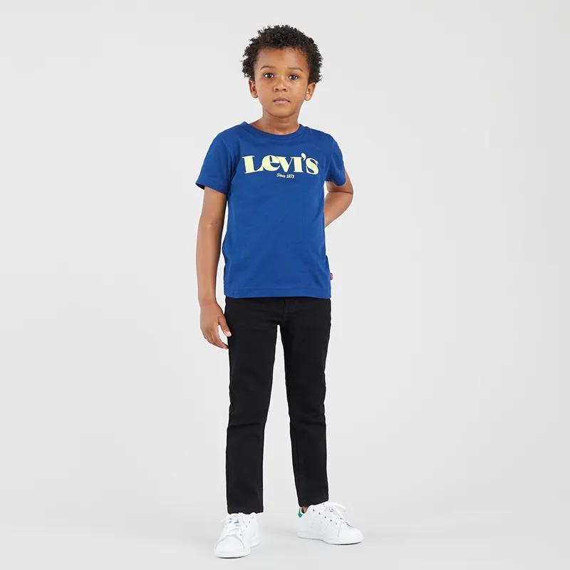 Jean Enfant Skinny 510 - Black Stretch-1