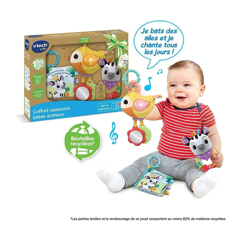 Coffret naissance Bébés animaux - 0m+-4