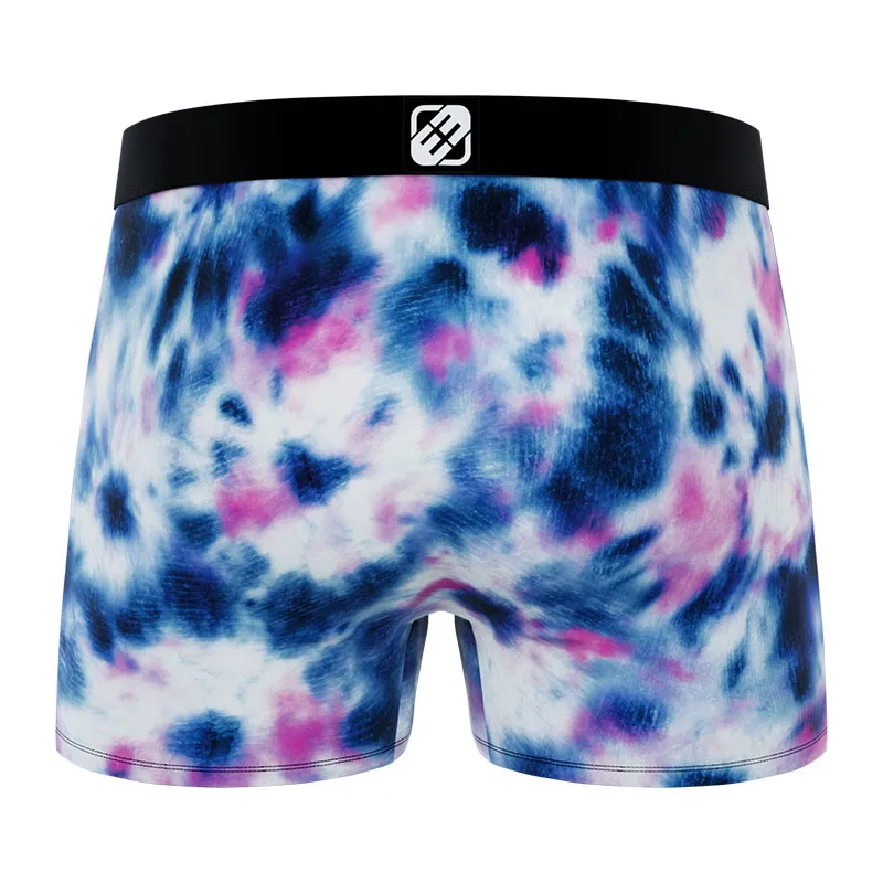 3 Boxers Homme Rainbow - Vert/Jaune/Orange/Bleu/Violet-6