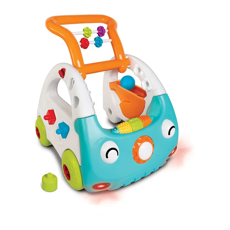 Trotteur d'activités 3en1 Senso Bleu - 6m+-8