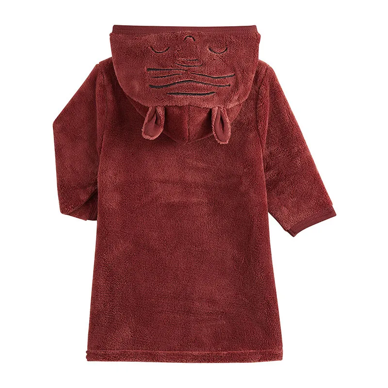 Robe de chambre Wild Jungle Petit Béguin - Brique-1
