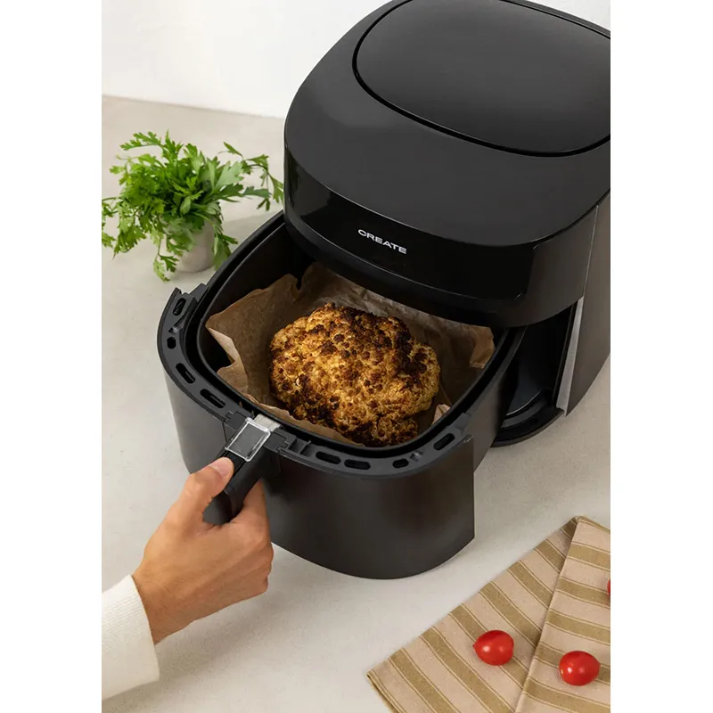 Friteuse Air fryer large Pro Noir - 6,2L-4