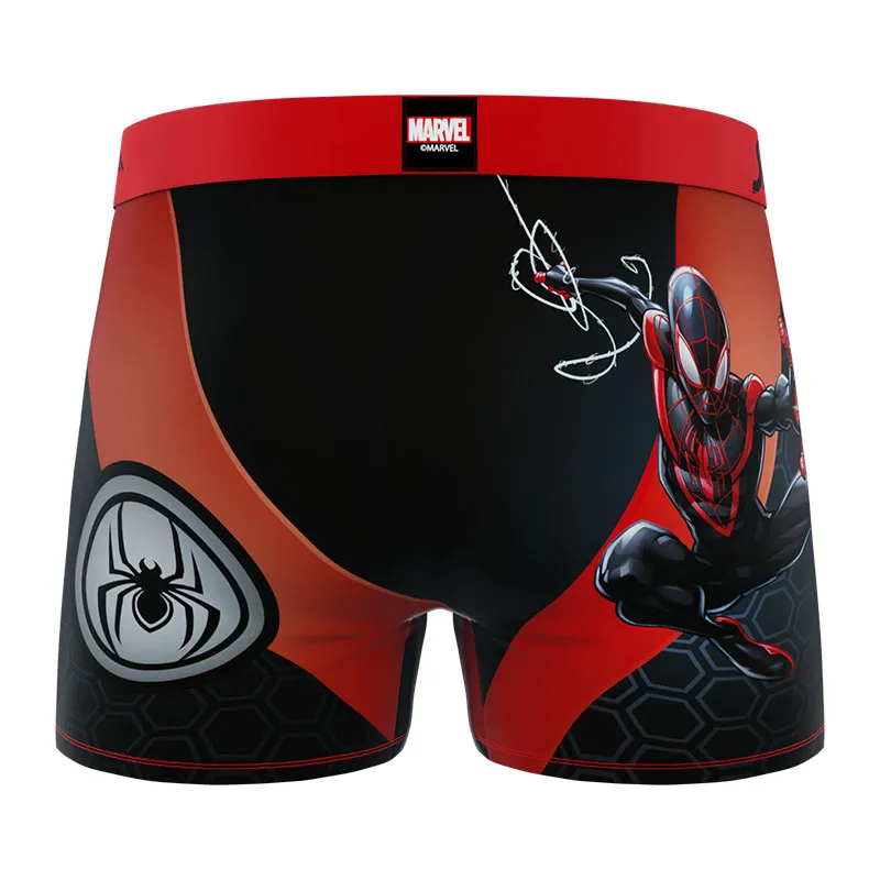 3 boxers enfant Ultimate Spiderman - Bleu/Or/Noir/Rouge-6