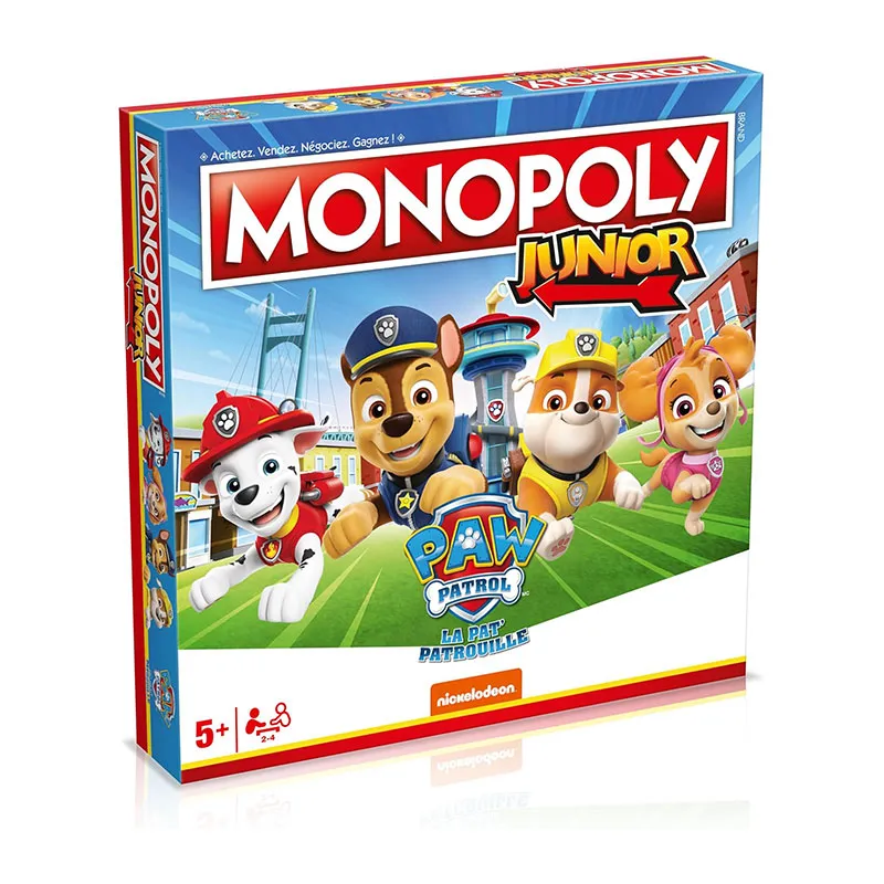 Monopoly Junior Pat'patrouille - 5+-1