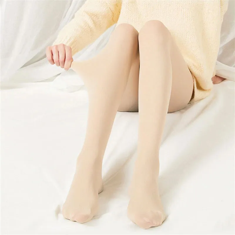 Collant thermique polaire TU - Beige-4
