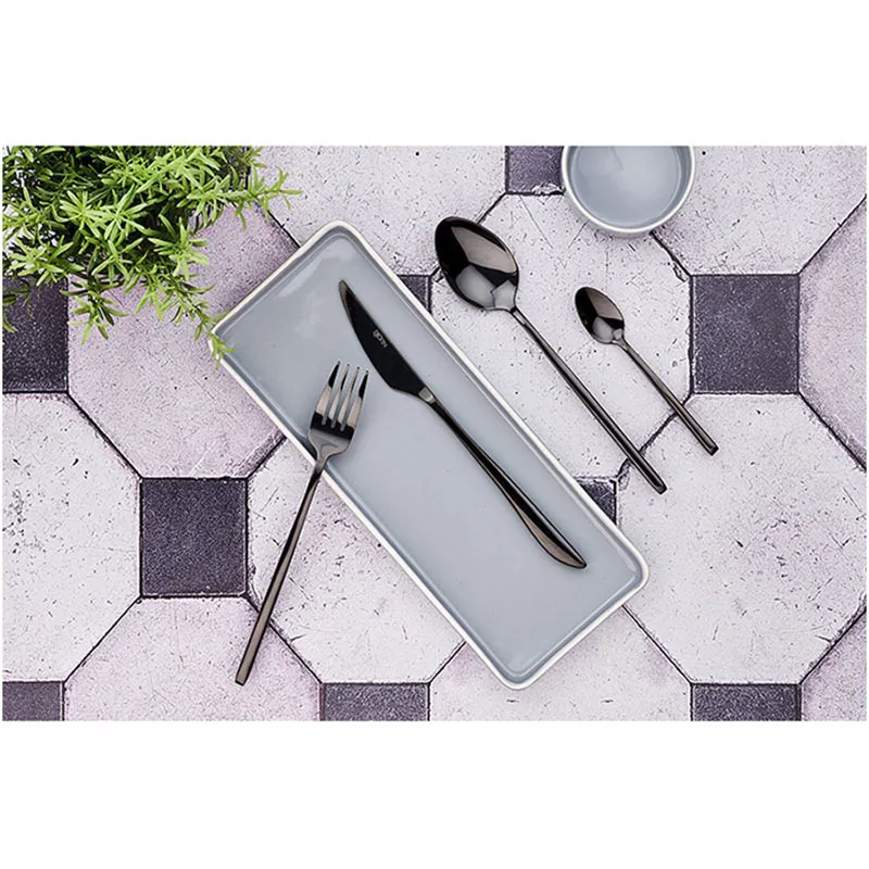 Ménagère Olaf Noir Brillant - 24pcs-4