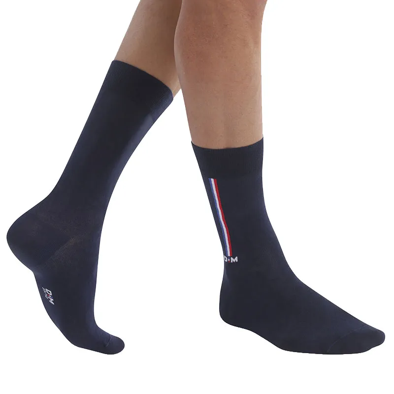 Chaussettes Homme Drapeau - Navy-0