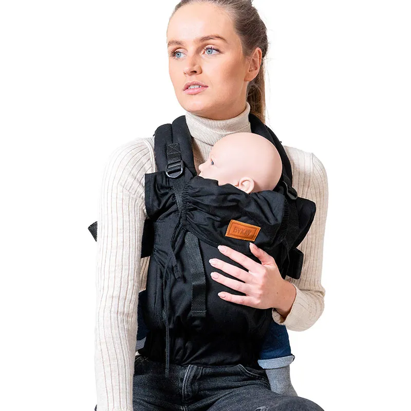 Porte-bébé Click Deluxe Coton - 0m+-0