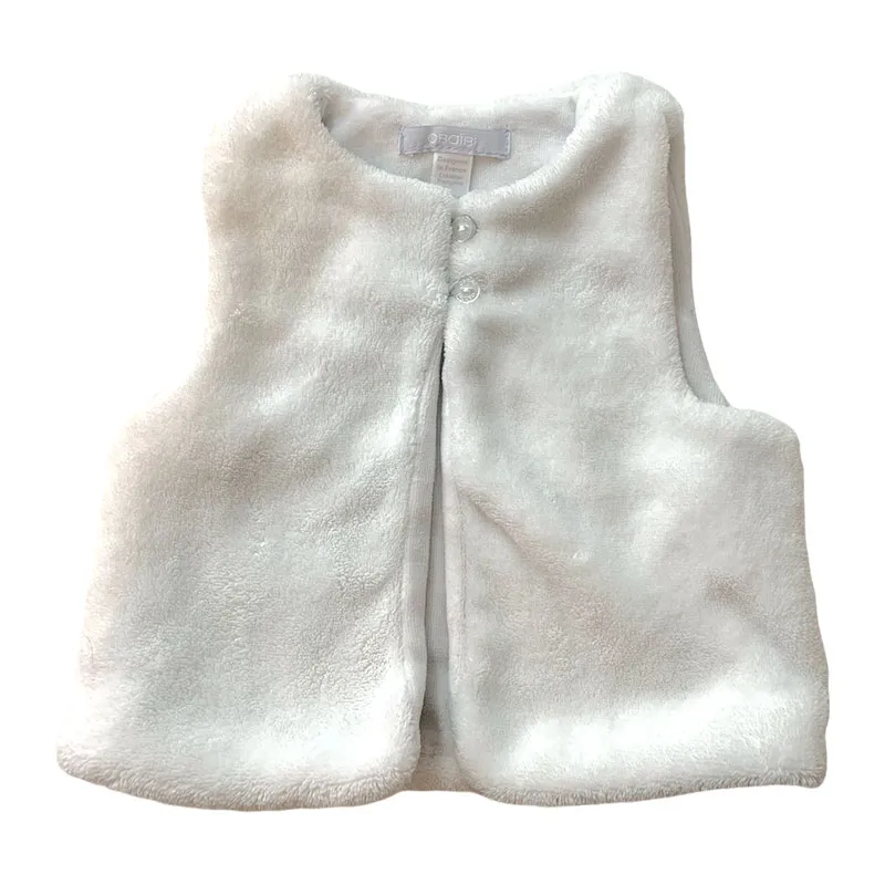 Gilet - 6 mois - OKAIDI/OBAIBI - Blanc-0