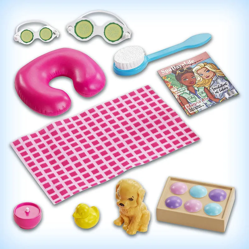 Barbie Bien-être au spa 11pcs - 3+-1