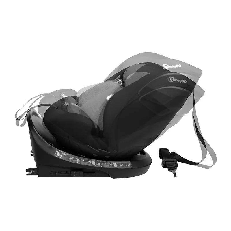 Siège-auto 360° i-Size/Isofix Protection360 40-150cm - Noir-1