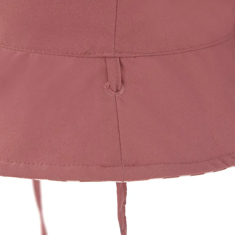 Chapeau de soleil réversible anti-UV Stripes red - Lassig-3